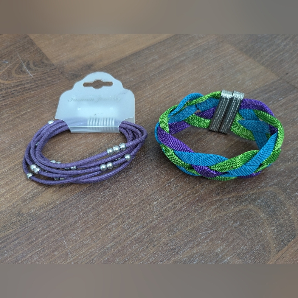 Colorful Braided Bracelet Set